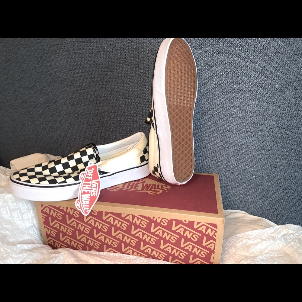 VANS black & white checkered